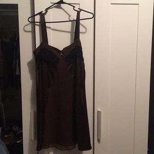 Silk and chiffon Club Monaco dress